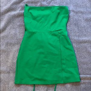 CIDER Green Mini Dress